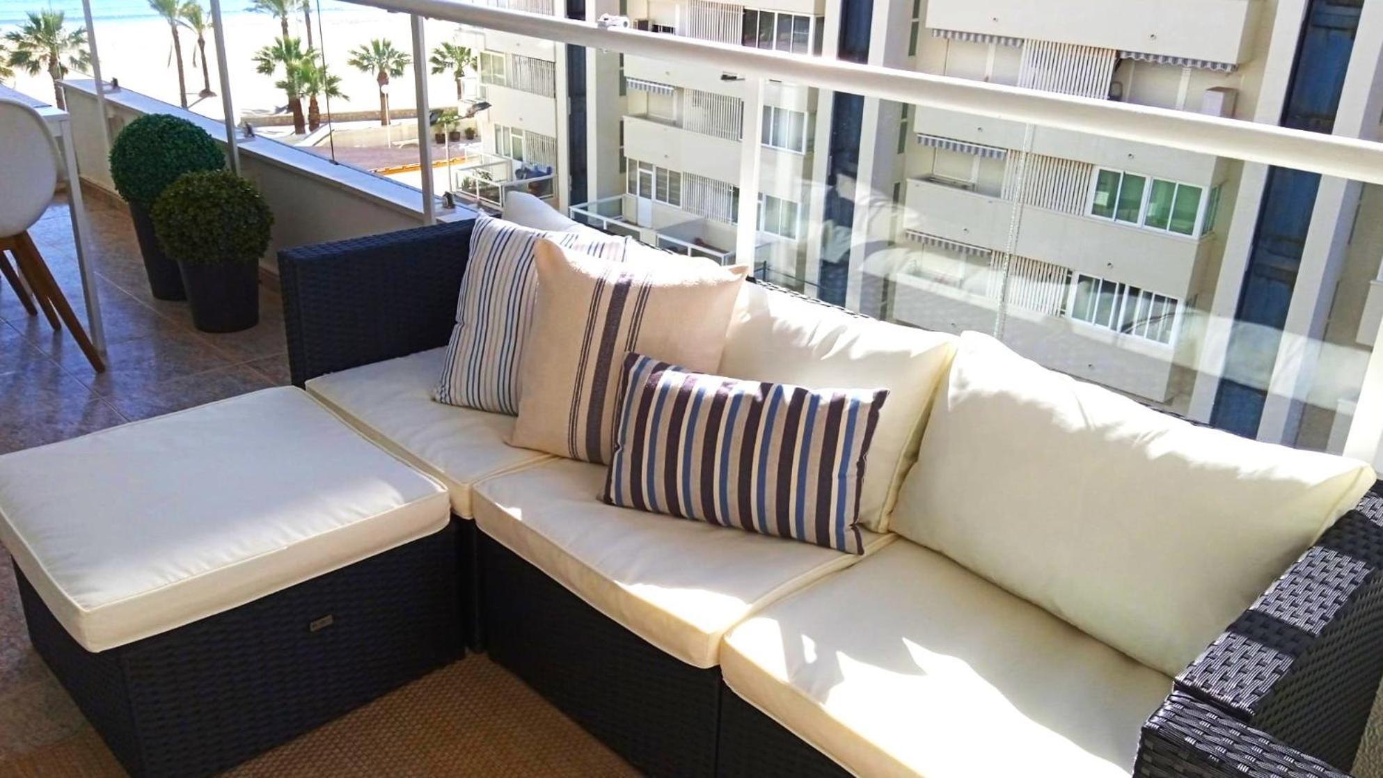 Apartamento Frente Al Mar Cullera Buitenkant foto